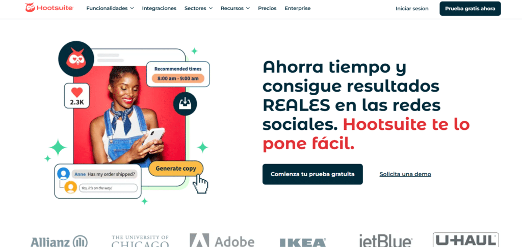 herramientas de marketing digital hootsuite