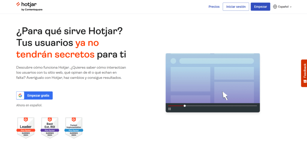 herramientas de marketing digital hotjar